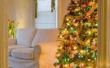 Hoe om te mengen van heldere en gekleurde lampjes op een kerstboom
