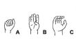 Hoe om te leren van zinnen in gebarentaal