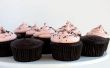 Gemakkelijk chocolade aardbei Cupcakes