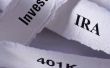 De voordelen van een 401k rollen in een IRA