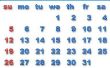 Hoe maak je een kalender in Excel 2007