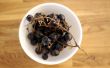 Hoe schoon druiven behandeld met zwaveldioxide