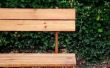 Overspuiten van Redwood Outdoor Furniture