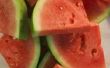 Hoe om te relaxen watermeloen op een picknick