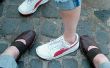 Tips voor de smalle voeten past gewone schoenen