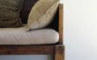 DIY hardhouten Sofa Frame