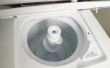 Object geplakt in een wasmachine Agitator