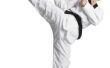 Karate beweegt om te helpen verbranden en afvallen