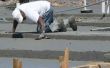 Hoe rand een betonplaat