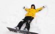 Beginner Kids snowboarden in de buurt van Long Island, New York