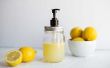 4 ingrediënt olijfolie en citroen vloeibare Hand Soap recept