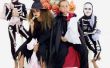 Zelfgemaakte Halloween kostuums voor vrouwen met behulp van zwarte jurken