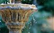 How to Keep decoratieve fonteinen van bevriezing