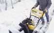 Hoe te voorkomen klompen in sneeuw Blowers
