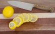 Het gebruik van citroensap te stoppen Zit roodheid