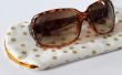 Leren naaien: DIY zonnebril geval
