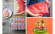 Watermeloen DIYs tot feest op