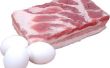 Hoe langzaam gebraden een gekruid varkensvlees Belly