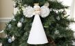 Hoe maak je een Angel papier voor de Top van een kerstboom
