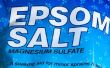 Voordelen van voeten onderdompelen in Epsom zout