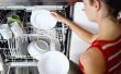 Hoe schoon afwasmachine zeep uitschot