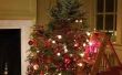 Hoe te decoreren een kerstboom met veelkleurige lichten
