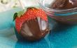 Hoe te verzenden van chocolade behandelde aardbeien