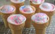 Hoe maak je Cupcakes in ijs kegels