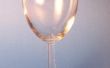 Hoe Decoupage glazen wijn