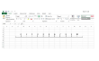 Hoe maak je een getallenlijn in Excel