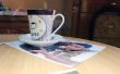Houten Project: Het lijmen van foto's naar een koffietafel