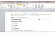 Hoe vul formulieren maken met Microsoft Word 2010