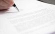 Hoe schrijf je een bod afwijzing brief