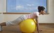 Het gebruik van een Yoga bal voor Toning de benen & bilspieren