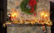 Open haard Mantel Christmas Decorating Ideas