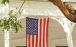 Hoe om te hangen van een Banner van de Amerikaanse vlag