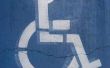 Handicap parkeerruimte ontwerpeisen