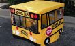 Een leuke School Bus speelhuisje maken voor kinderen met behulp van een kaart tafel