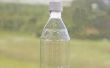 Het gebruik van Plastic Pop flessen water van uw kamerplanten