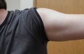 Hoe aan te scherpen losse huid onder de armen