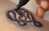 Hoe maak je een nep Tattoo met een Sharpie
