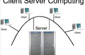 Het opzetten van een netwerk met een Server