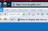 Hoe om de Internet Explorer-Menu weer te