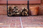 Hoe maak je een rek brandhout van Pipe