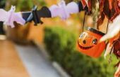 Ideeën voor goedkoop Halloween decoraties