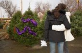 How to Make klatergoud Garland voor een kerstboom