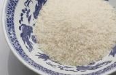 Water-verhouding met rijst in een snelkookpan