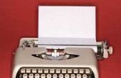 How to Fix een kleverige Typewriter-sleutel