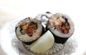 How to Keep overgebleven Sushi Roll rijst zacht