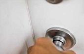 Het wijzigen van een deurknop met een Clip